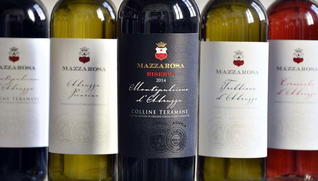 Bouteille de vin de Mazzarosa