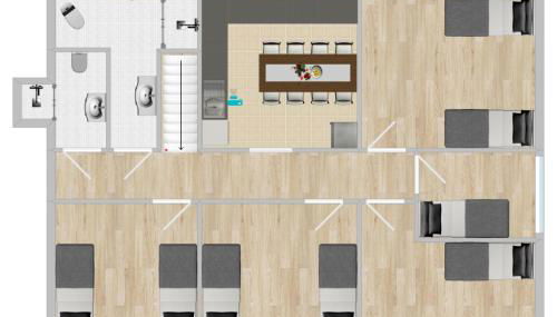 XXL Monteur Apartment Eisenach-Hörschel - Foto 3