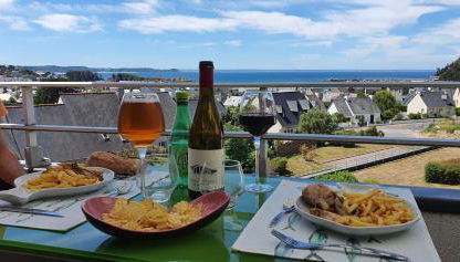 Appartement ERQUY Bretagne vue mer exceptionnelle sur les hauts d'Erquy au calme ! 900 m du centre ville et au pied du GR34 - Foto 2