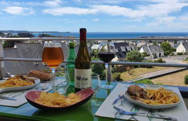 Appartement ERQUY Bretagne vue mer exceptionnelle sur les hauts d'Erquy au calme ! 900 m du centre ville et au pied du GR34 - Foto 2