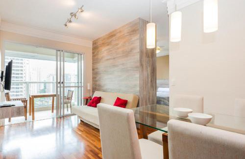 IN4 - Novo Bhaus Morumbi - Shopping Jardim Sul - 50m2 - Linda vista 19o andar - Vaga de Garagem - Acomoda 2 adultos e 1 criança - Foto 7