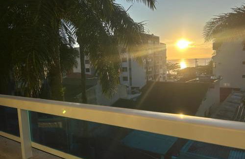 Apartamento área nobre da praia grande, vista para o mar, 3 suítes - Foto 21