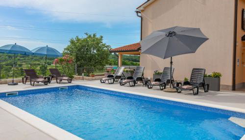 Villa Ana-Marija with pool & panoramic nature views - Foto 5, sunbed