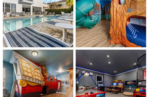 Happiest Home on Earth - Custom Pirate & Nature Bunks 8 King Suites Theater & Pool - Foto 1