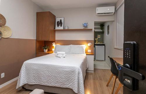 Studio Moderno e aconchegante a 100m do metrô, 700m da Praia e do Aterro do Flamengo, conforto e tranquilidade no coração do Rio! - Foto 13