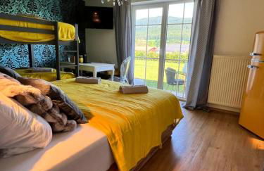 Bavaria Mountain Chalet DESIGN Ferienwohnung SKI Arber Osser Terrasse Sauna in Villa mit Bergblick bis 6 Pers - Foto 48