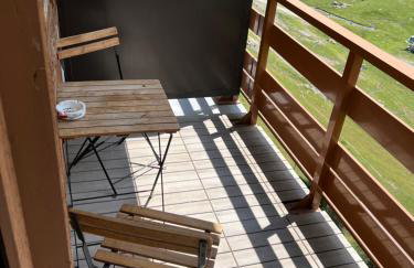 Studio 4 personnes résidence le Montana au pied des pistes balcon plein sud - Foto 11