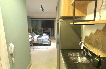 Studio Moema Completo Com Vaga Grátis e Localização Premium - Foto 5