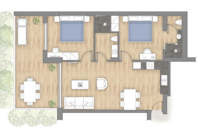 Kyma Deluxe 2 Bedroom Suite - Foto 5