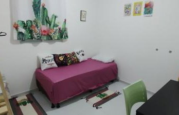 Casa do Léo 1- México e África- Apartamento completo perto das praias do litoral sul , Ar condicionado ,Wi-Fi, garagem, churrasqueira e pet friendly - Foto 10