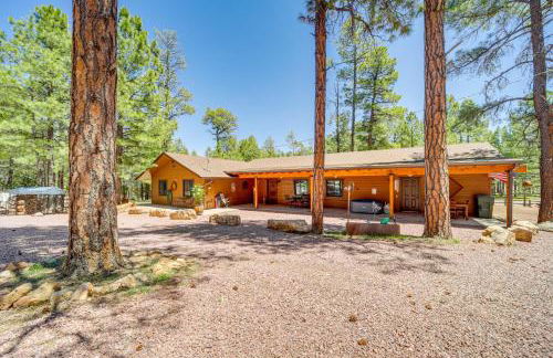 Fire Pit and Trail Access Spacious Happy Jack Cabin - Foto 31