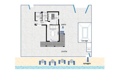 Seafront apartment in Villa , near Rome - Foto 27