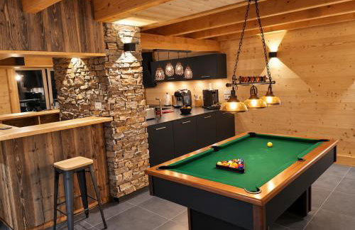 Nouveau Chalet M.META 12 pers sauna,jacuzzi,billard - Foto 5