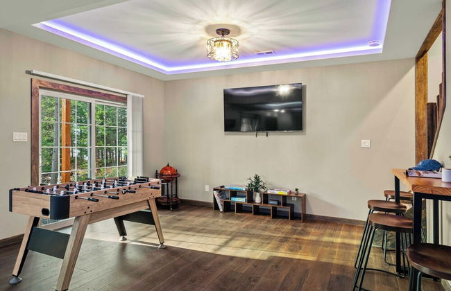 Lakeview Sunset Heaven Waterfront Escape + Private Dock Firepit + Game Room New Construction - Photo 19