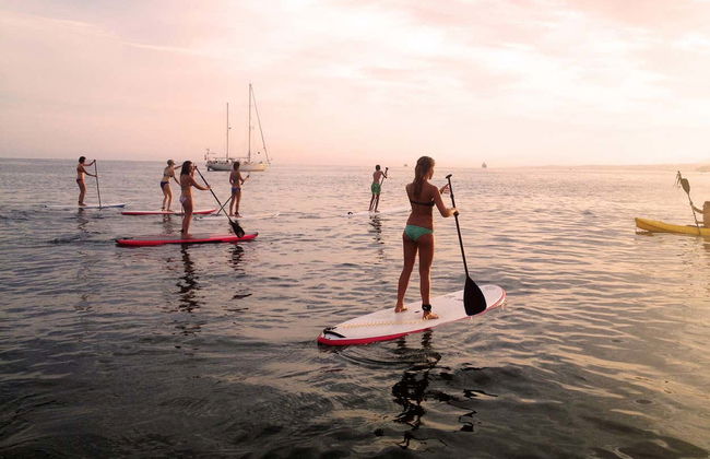 Paddle surf ao entardecer - Foto 4