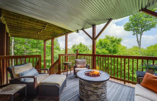 1 Mi to Beech Mtn Cabin with Fire Pit and BBQ! - Foto 18