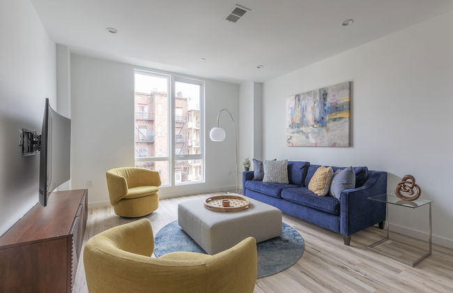 Sun-kissed 3BR Loft With Patio Minutes to NYC - Foto 2