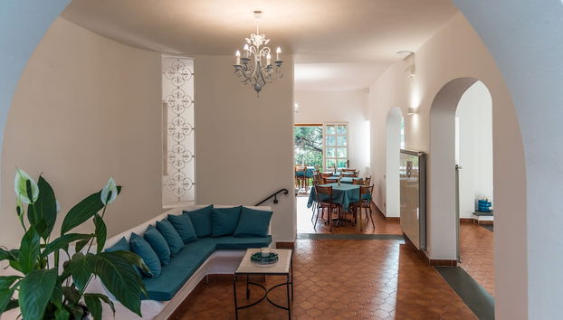 Sala de estar do lobby