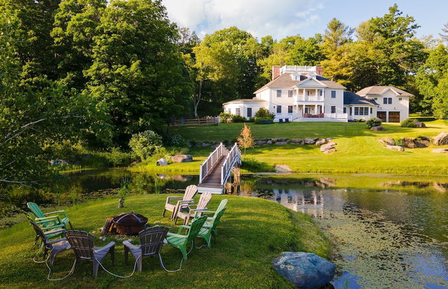 Sunny Pond by Avantstay Secluded Estate w a Private Pond Gym Movie Theater - Foto 66