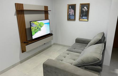 Apartamento com jardim e ar condicionado na sala e quartos na Av Blumenau - Foto 6