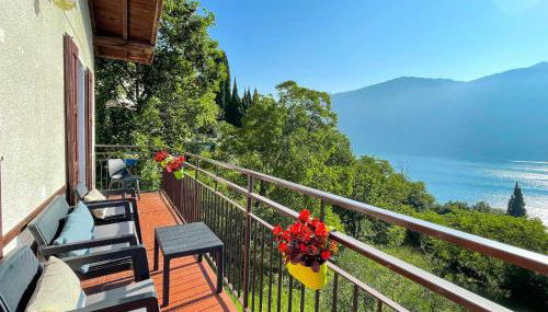 Appartamento Tivano, balcone con vista lago - Foto 4