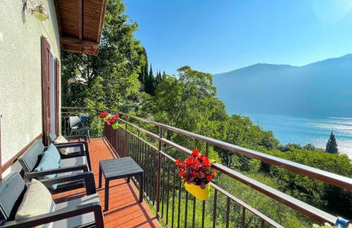 Appartamento Tivano, balcone con vista lago - Foto 4