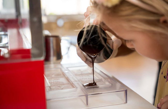 Oficina de chocolate no Choco Story de Colmar - Foto 4