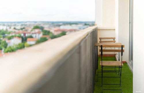 Toulouse Appartment 3 bedrooms balcony panoramic view - 10 min Train station & Metro - Foto 7