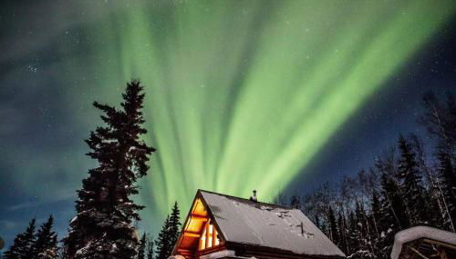 Moose Mountain Cabin- Cozy retreat with aurora views - Foto 1