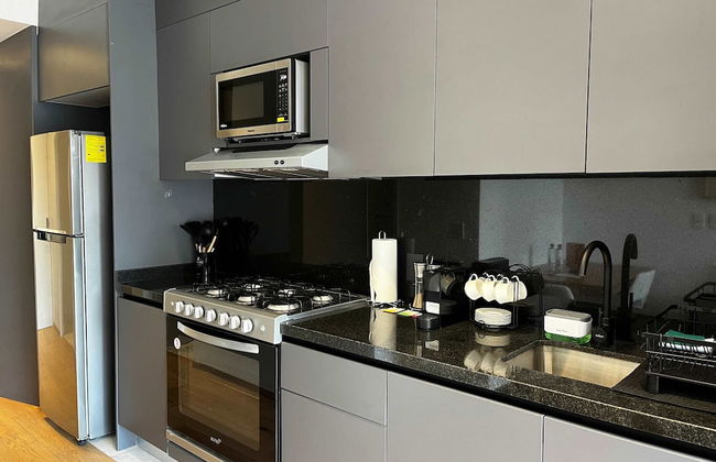 w Fantastic Loft w Great Balcony in Roma Norte - Foto 5