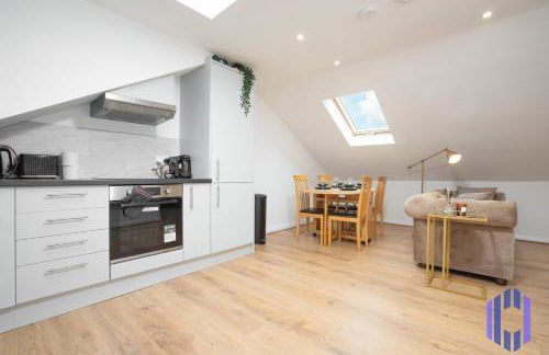 Scandi Loft Style Apartment - Sleeps 6 - near Manchester Airport - Foto 28