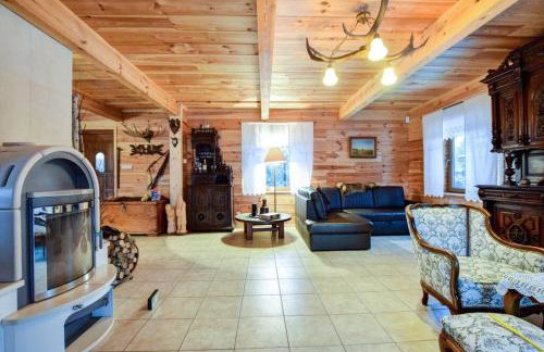 Uroczy drewniany dom w ciszy i spokoju - Foto 19