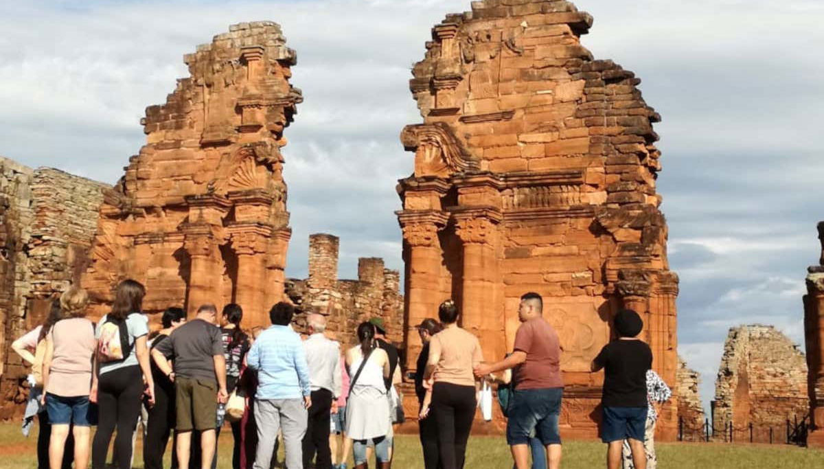 Visitando le rovine di San Ignacio Miní