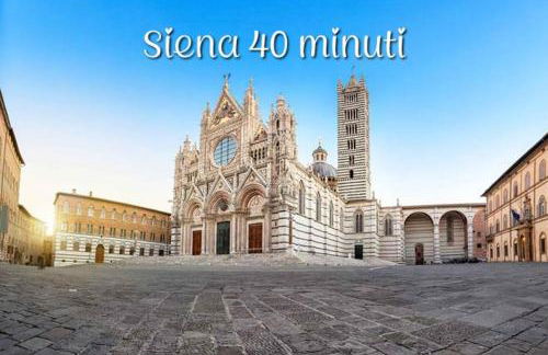 VAL D'ORCIA DELUXE 3 incantevole casa con vista sulle colline, WiFi e parcheggio - Foto 41