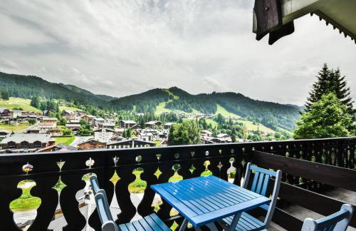 Duplex T3 aux Gets - 5 pers, vue panoramique, balcon, parking, WiFi - FR-1-685-24 - Foto 3