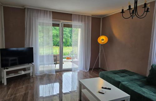 Marburg Apartment entspannter Erwin in ruhiger Waldrandlage mit Balkon und Kamin - Foto 5