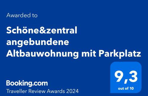 FeelsLikeHome - Schöne&zentral angebundene Altbauwohnung mit Parkplatz - Foto 2