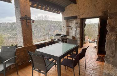 Maison à Balazuc, terrasse avec vue sur l'Ardèche - Photo 16