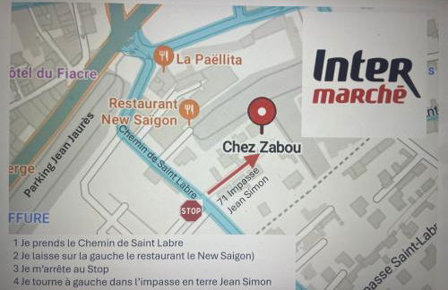 "Chambre" Chez Zabou - Foto 9