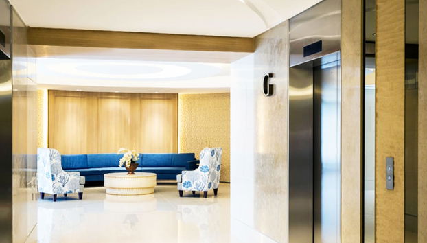 Sitzecke in der Lobby