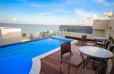 VISTA para o MAR e o PÔR DO SOL - MAR BELLO PLAZA - Foto 1