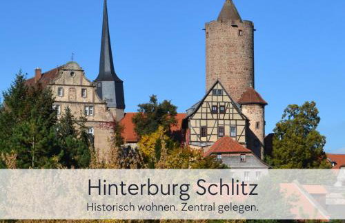 GRÄFIN MARTHA MARIA - stilvolles Apartment in der historischen Hinterburg Schlitz - mit Aufzug, Parkplatz, E-Ladestation & Garten - Fulda, Alsfeld, Bad Hersfeld 25-30 Min - Hunde willkommen - Foto 27
