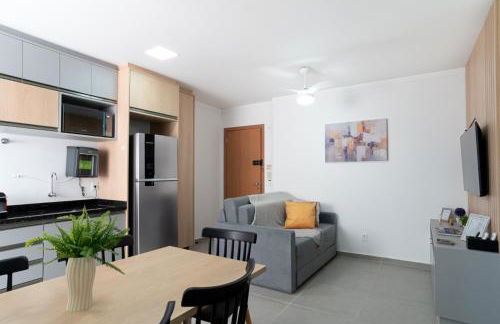 Central novo, andar alto-2quartos com Ar-Cond Q e F - Foto 35