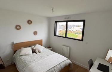 Plages et golf à pieds ! Maison moderne avec jardin et grande terrasse - Photo 5