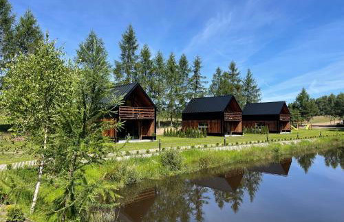 Przystanek Kistówko komfortowe domki z jacuzzi, staw wędkarski, kominek, las, przestrzeń - Foto 38