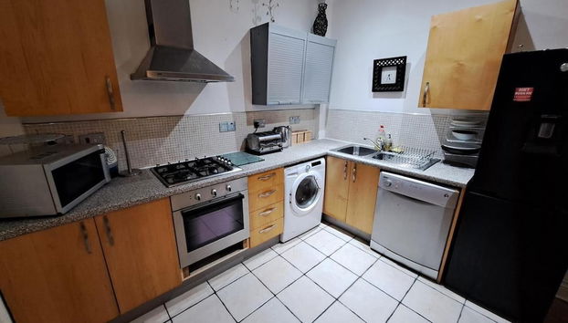 City-center Flat Sleeps 4 With Balcony - Foto 4, Cocina privada