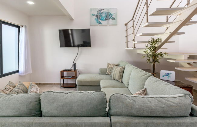 Ultramodern Townhome with an Inviting Coastal Design and Lush Outdoor Oasis with a Private Pool - Photo 15