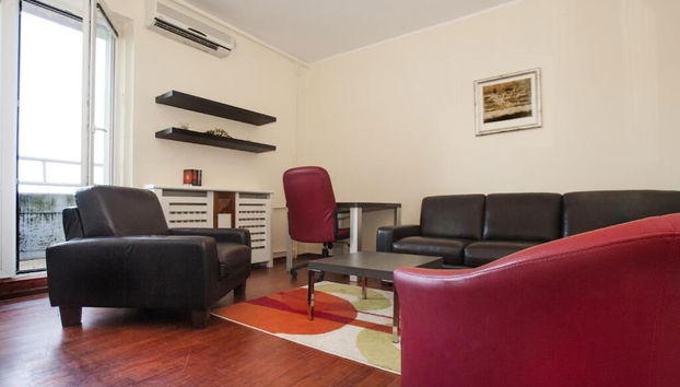 Zona de estar del vestíbulo