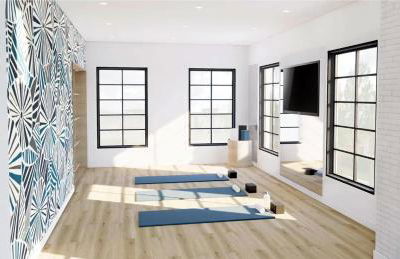 Landing Stylish 1BD Yoga Studio Game Room - Foto 10