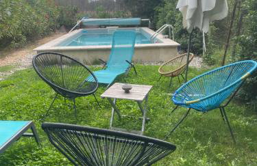 STUDIO Havre de paix au pont du gard Piscine et Jacuzzi chez Valerie Payre - Foto 4